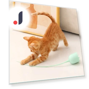 Electric Cat Teaser Stick — Cat Playthings, Pet daily necessities