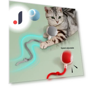 Electric Cat Toys with Ball — Cat Playthings, Pet daily necessities