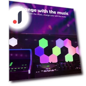 Hexagonal Quantum LED RGB Smart Night Light — LED Strips, Explorer Outdoors