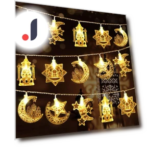 LED Star and Moon String Lights — String Lights, AI Market