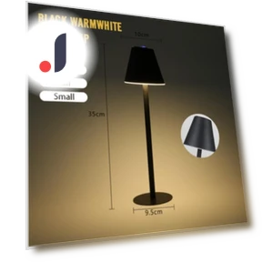 Metal Desk Lamp with Touch Dimming — Desk & Table Lighting, paraiclukl