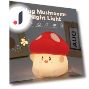Mushroom Night Light — Lamps & Shades, Explorer Outdoors