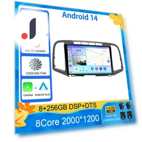 QLED DSP Android 14 Car Multimedia Video Player — Stereo Receivers, AutoSphere