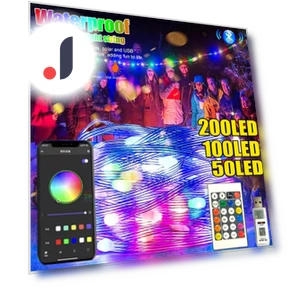 RGBIC Bluetooth Smart LED Fairy Lights — String Lights, LIUXING Fire Home Decoration