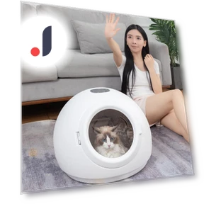 Silent Smart Pet Dryer with Sterilization — Dander Removers, CrossCart