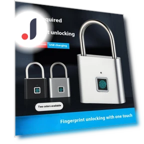 Smart Fingerprint Padlock — Smart Home Security, guangchang01