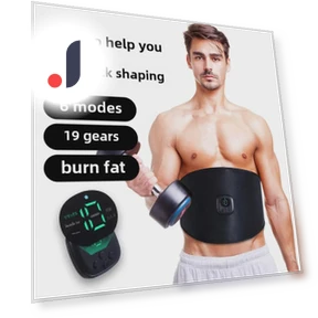 Smart Fitness Belt for Abdominal Muscles — Waist Trimmers, StrideBox