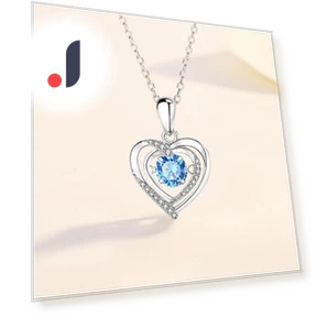 Smart Heart Necklace — Smart Jewelry, Original jewelry design