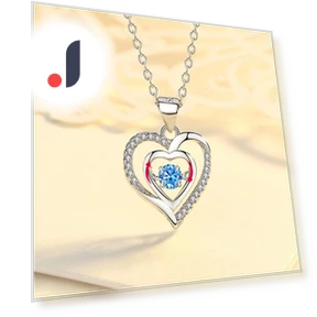 Smart Heart Necklace — Smart Jewelry, Original jewelry design