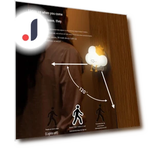 Smart Induction Night Light with Light Control — Night Lights, CrestLink