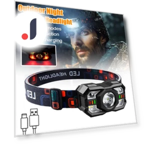 Smart IR Motion Sensor Headlamp — Flashlights, LIUXING Fire Outdoor Lighting Factory