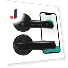 Smart Lock with Fingerprint and App Control — Smart Home Security, Viladepot