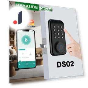 Smart Lock with Fingerprint — Smart Home Security, RAYKUBE