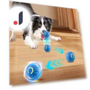 Smart Pet Toy Ball — Interactive Animal Companions, Pet daily necessities