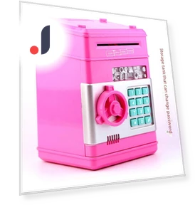 Smart Piggy Bank ATM with Password — Savings & Piggy Banks, Pets Land