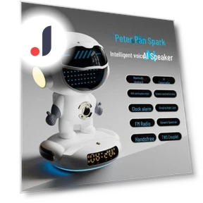 Smart Voice AI Robot Speaker — Portable Audio, Doubao