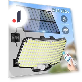 Solar Lights Outdoor 234LED 3 Modes Motion Sensor Flood Lights — Outdoor Security & Flood Lighting, AutoSphere