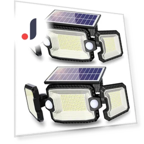 Solar Outdoor Light with Motion Sensors — Outdoor Security & Flood Lighting, AutoSphere