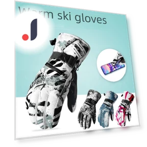 Winter Waterproof Ski Gloves — Gloves & Mittens, StrideBox