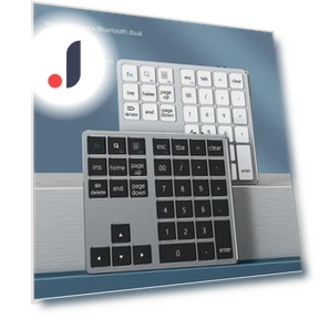 Wireless Bluetooth Dual-Mode 35-Key Silent Digital Keyboard — Keyboards, StrideBox