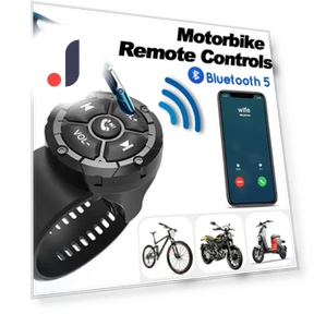 Wireless Bluetooth Remote Control with Buttons — Remote Controls, JadeBamboo Chargers Warehouse