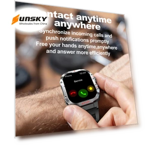 2.01 inch Screen Silicone Strap Smart Watch — Smartwatches