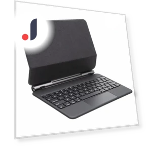 Bluetooth Keyboard Leather Case with Touchpad — Keyboard Cases, Sunsky-Spare Parts