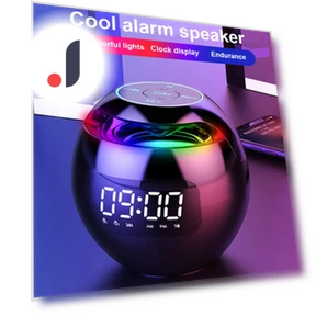Bluetooth Speaker Night Light Alarm Clock — Alarm, Daily necessities-V