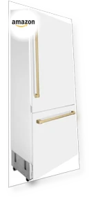 Built-In Bottom Freezer Refrigerator with Water Dispenser and Ice Maker — Built-In, Z Line Kitchen and Bath