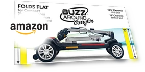 CarryOn 4 Wheel Travel Scooter — Mobility Scooters, Golden Technologies