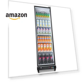 Commercial Beverage Refrigerator with Glass Door — Mini Fridges, BODEGA