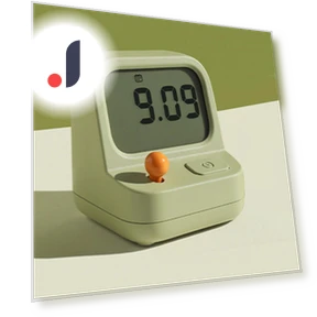 Digital Alarm Clock with Snooze — Alarms & Clocks, Daily necessities-V