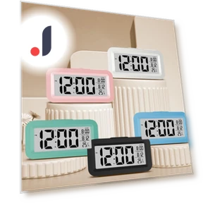 Digital LCD Alarm Clock with Calendar — Alarms & Clocks, Daily necessities-V