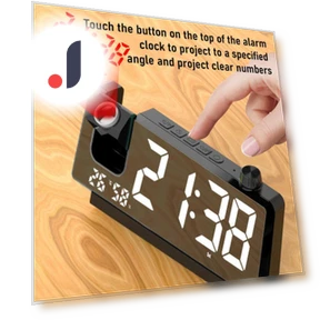 Digital Projection Clock with HD LED Display — Alarms & Clocks, Daily necessities-V