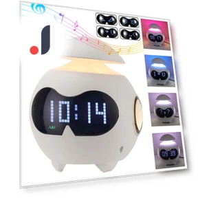 Emotion Alarm Clock with LED Display — Alarm, Daily necessities-V