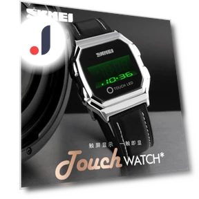 Fashion Touch LED Sports Watch — Smartwatches, Skmei