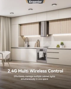 Hand Wave Motion Sensor LED Under Cabinet Lighting, Ensenior