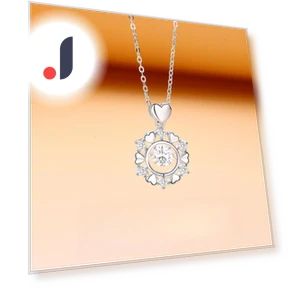 Heartbeat Necklace — Smart Jewelry, All-match jewelry