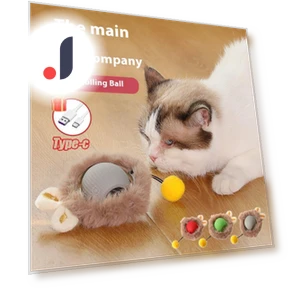 Interactive Cat Toy Ball — Balls, YJMP Top