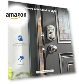 Keyless Entry Door Lock with 2 Knobs — Keyless Entry, Veise