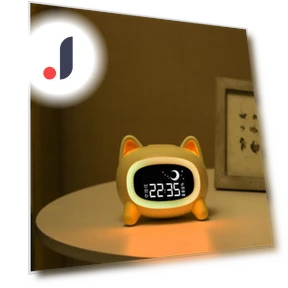 Kids Alarm Clock with Night Light — Alarms & Clocks, Daily necessities-V