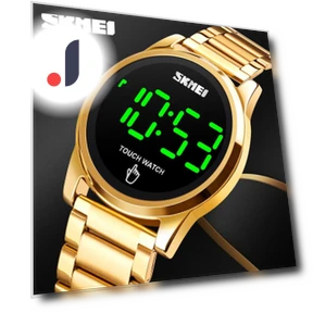 Multifunctional Waterproof LED Touchscreen Electronic Watch — Timepieces, Skmei