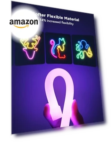 RGBIC Neon Rope Light Mounting Brackets — Overhead Lighting, Govee
