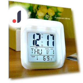 Safe and Practical LED Clock — Clocks, Daily necessities-V