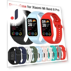 Silicone Case + Strap — Fitness Bands, Xiaomi