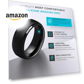 Silicone Wedding Rings — Wedding Bands, ThunderFit