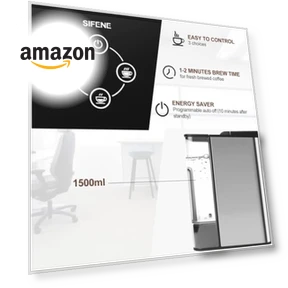 Single Serve Coffee Machine — Coffee & Espresso Combos, SIFENE