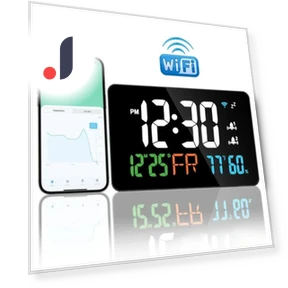 Smart Digital Wall Clock — Alarms & Clocks, Daily necessities-V