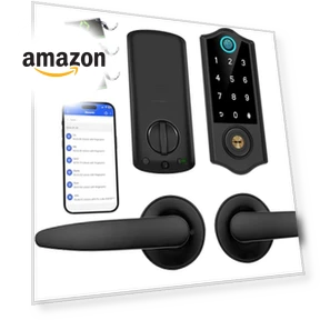 Smart Fingerprint Door Lock — Biometric Security, HARFO