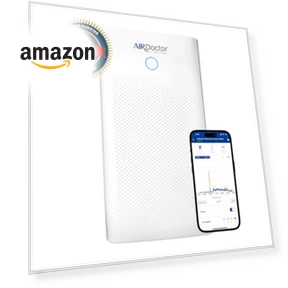 SMART HEPA Air Purifier for Extra Large Spaces & Open Concepts — Activated Carbon Air Purifiers, AirDoctor